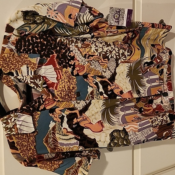 Iolani boy's Aloha shirt vintage Hawaiian print Baby Luau - Picture 8 of 14